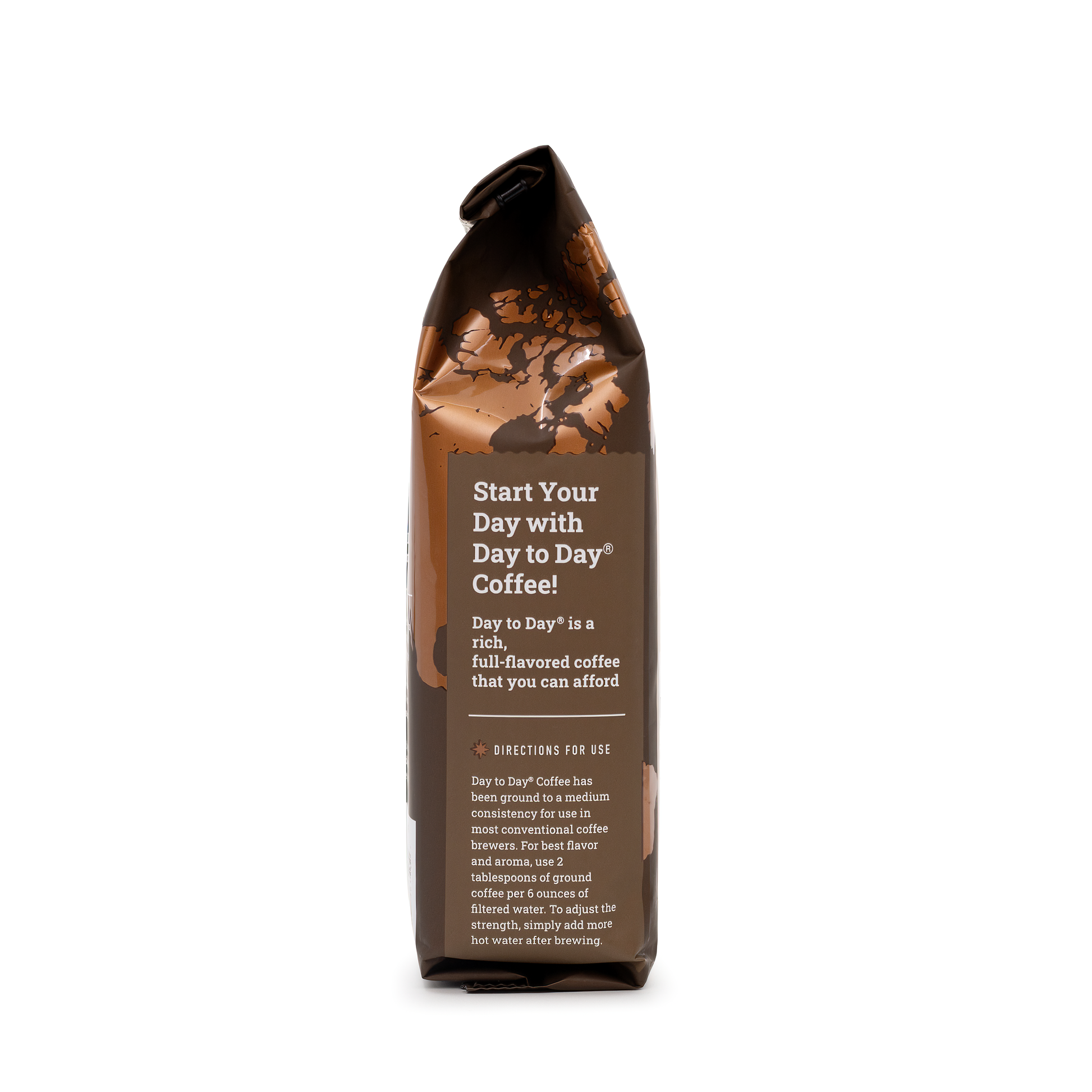 Day to day coffee 11oz breakfast blend medium roast ground coffee - 3