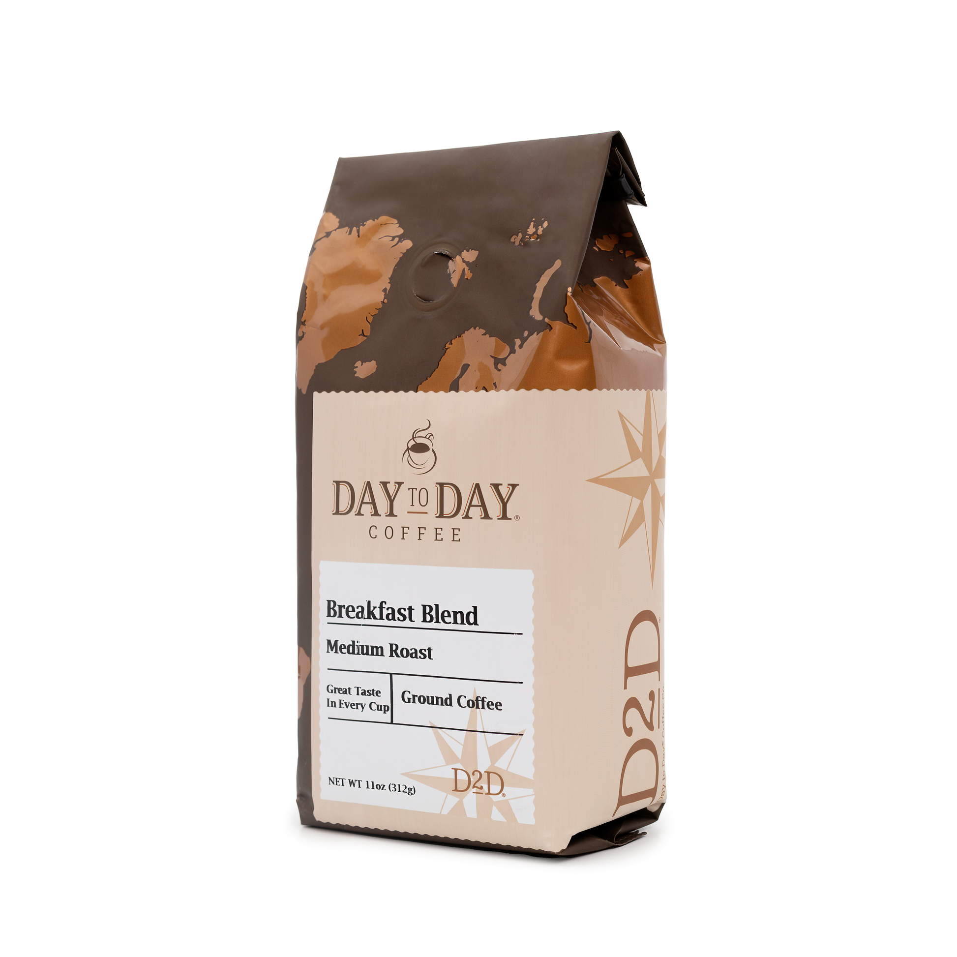 Day to day coffee 11oz breakfast blend medium roast ground coffee - 5